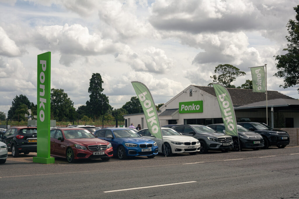 Ponko car dealership in the UK